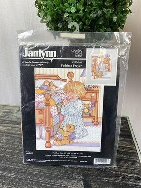 Janlynn Bedtime Prayer Counted Cross Stitch Craft New